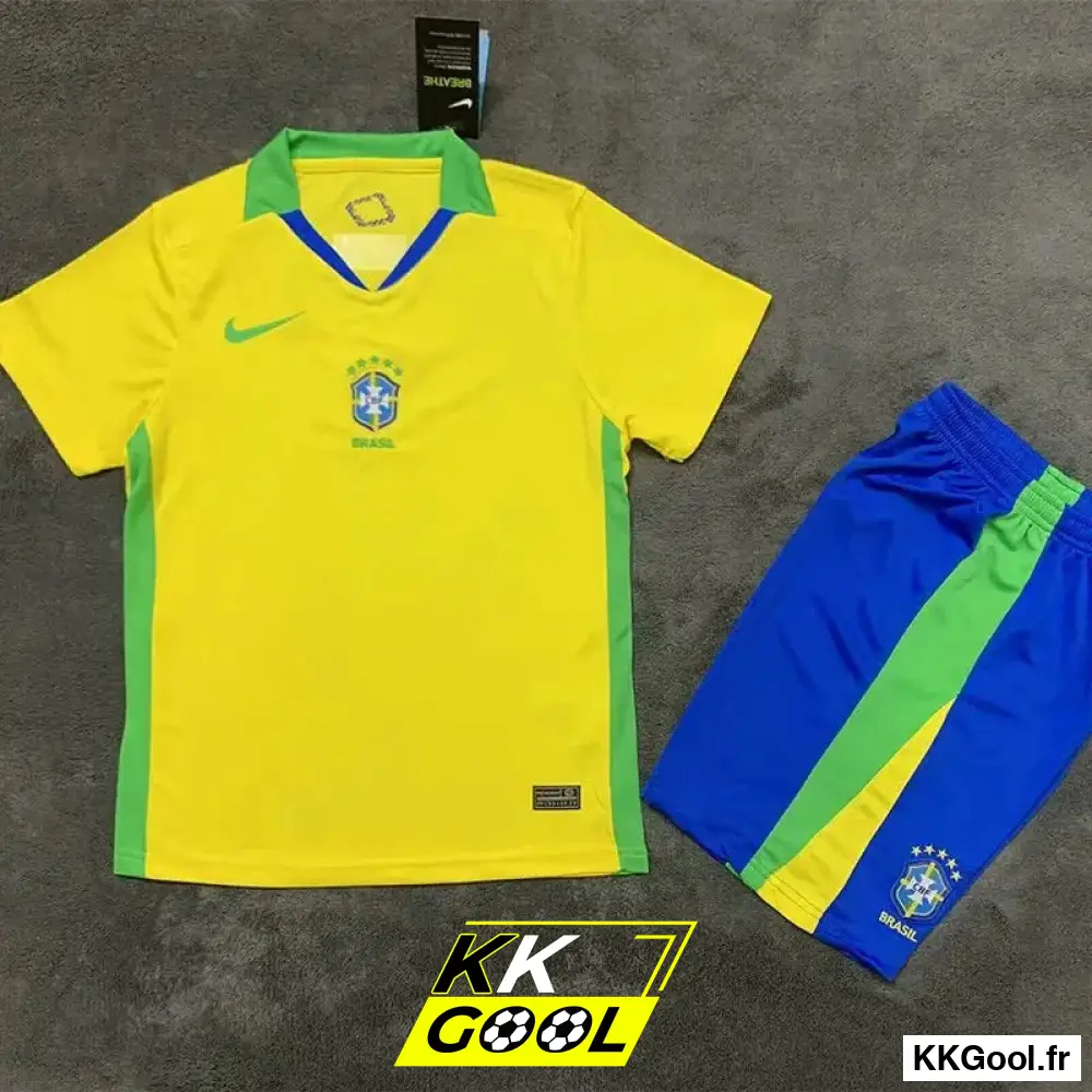 KKGool -  Kit Enfant Brésil Domicile 2025/2026