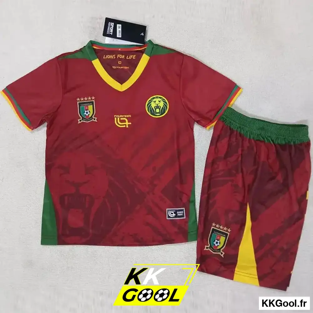KKGool -  Kit Enfant Cameroun Extérieur 2025/2026