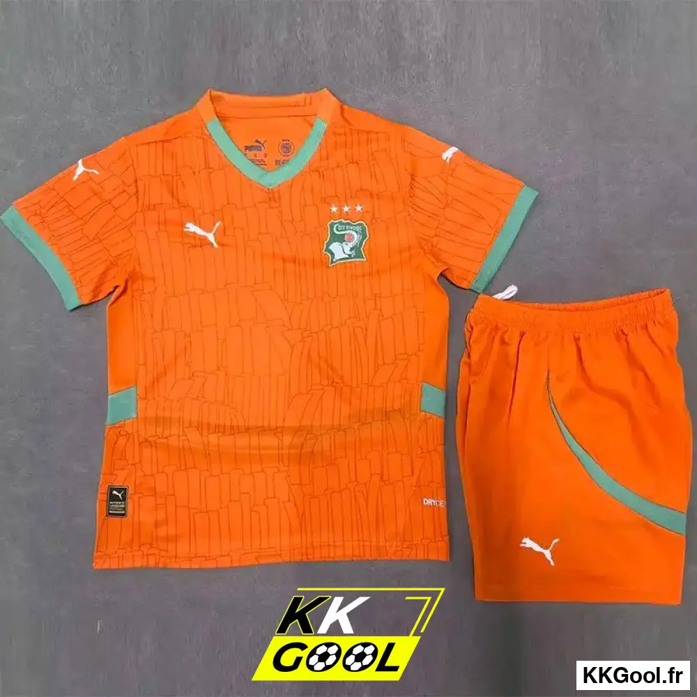KKGool -  Kit Enfant Côte d'Ivoire Domicile 2025/2026