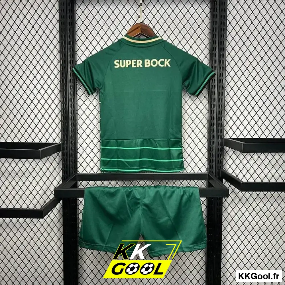 KKGool - Kit Enfant Sporting Portugal Extérieur 2024/2025 - Image 2