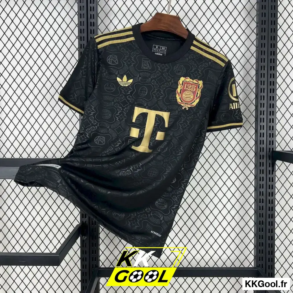 KKGool -  Maillot Bayern Munich Noir 125 ans 2025/2026