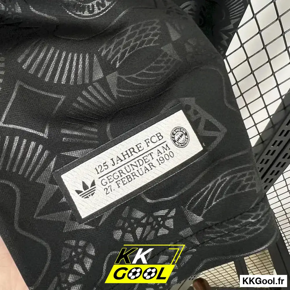 KKGool -  Maillot Bayern Munich Noir 125 ans 2025/2026 - Image 6