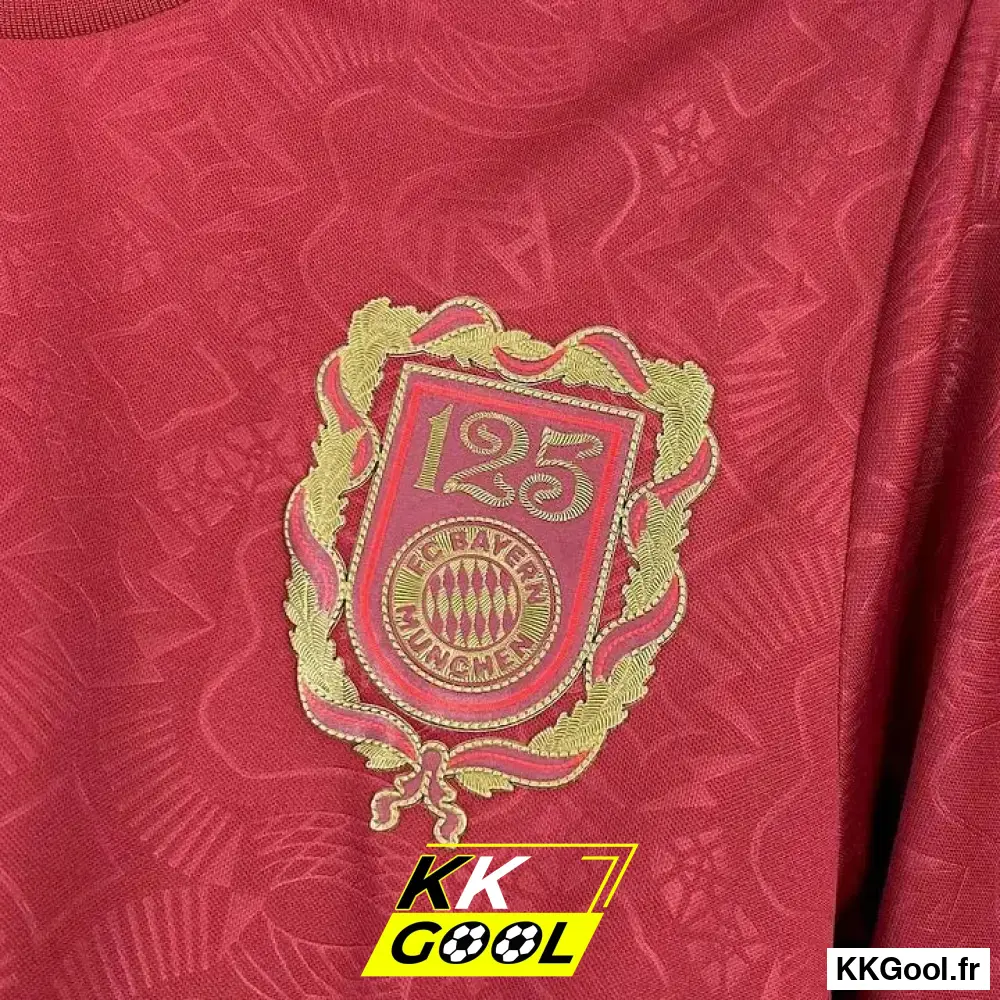 KKGool -  Maillot Bayern Munich Rouge 125 ans 2025/2026 - Image 4