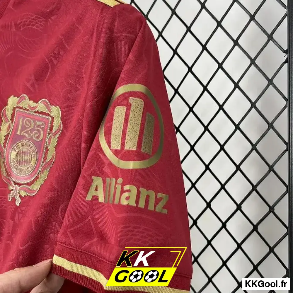 KKGool -  Maillot Bayern Munich Rouge 125 ans 2025/2026 - Image 5