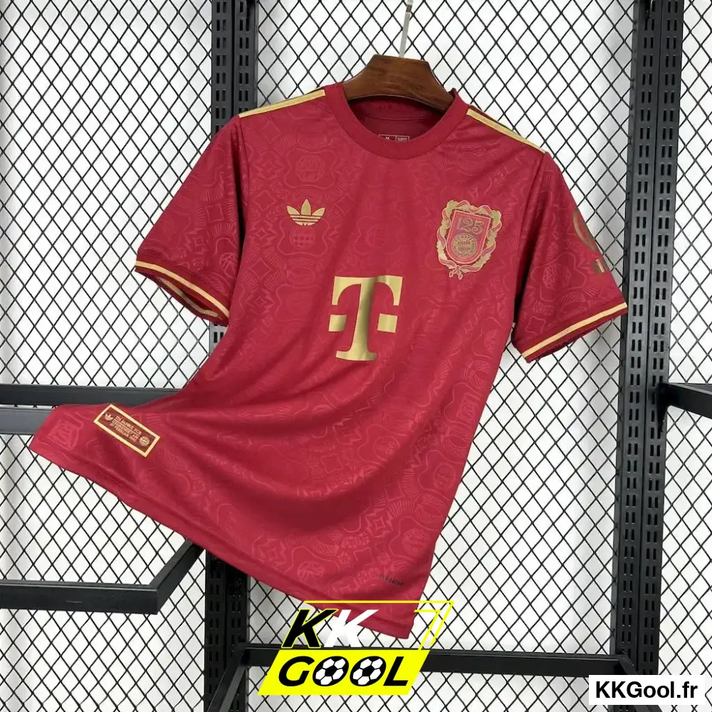 KKGool -  Maillot Bayern Munich Rouge 125 ans 2025/2026 - Image 9