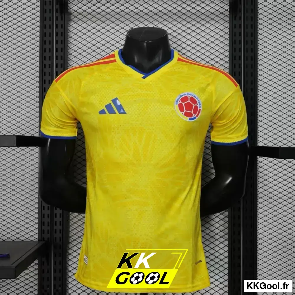 KKGool – Maillot Colombie Domicile Coupe du Monde 2026/2027 version joueur