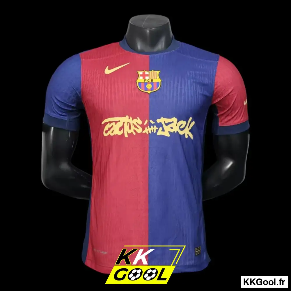 KKGool - Maillot Player Barcelone Domicile Travis Scott 2024/2025