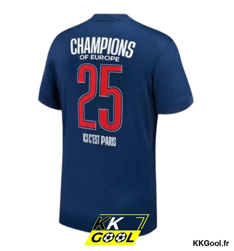 KKGool -  Maillot PSG Domicile 2024/2025 – Spécial LDC CHAMPIONS - Image 2