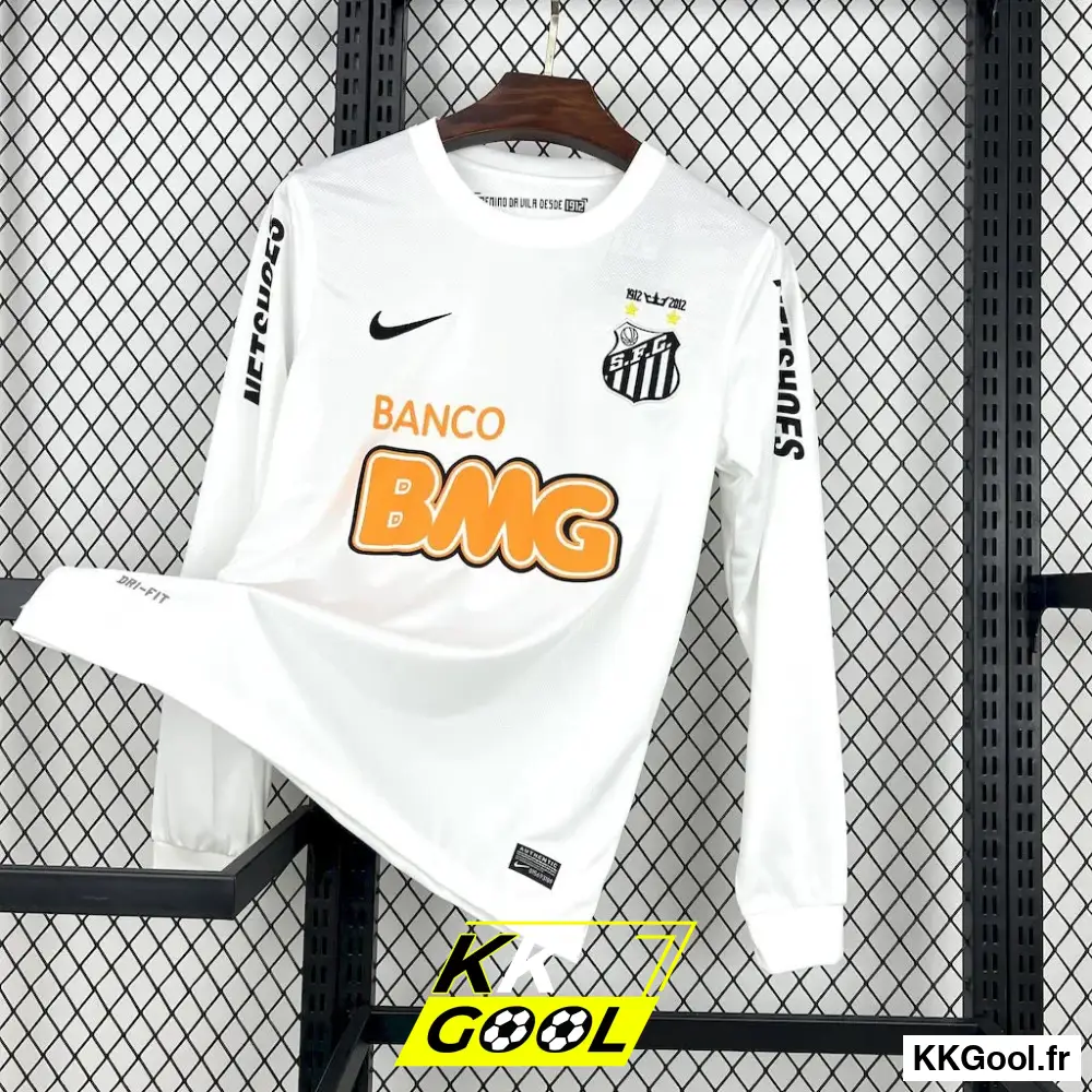 KKGool - Maillot Santos Rétro Manches Longues 2011/2012